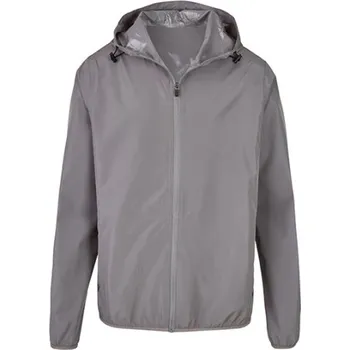 Pánská větrovka Miners mate Unisex větrovka s kapucí MY1010 Grey Solid XL