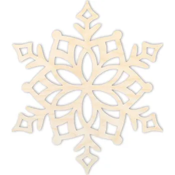 Vánoce Vánoční dekorace - vločka, typ 6
