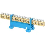 Eleman 1000008 Můstek N 15 (svorkovnice 15x16mm2), nekrytý IP00, modrý, 63A, na DIN