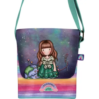 Malá kabelka přes rameno - "Be Kind To Our Planet" od firmy SANTORO Gorjuss Be Kind (Gorjuss Shoulder Bag - "Be Kind To Our Planet")