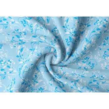 Orbytex Zatemňovací látka na závěsy šíře 150cm - Ester modrá