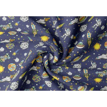 Orbytex dětská zatemňovací látka na závěsy fialová 150 cm