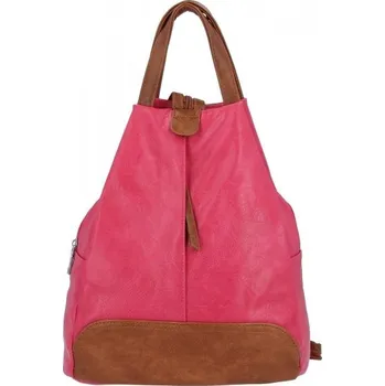 Kabelka Dámská kabelka batůžek Herisson fuchsiová 1402B322