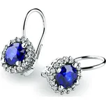 Dámské náušnice bílé zlato 585/1000 přírodní diamant 1.00 ct G/SI 10925-B-DIA-SAF