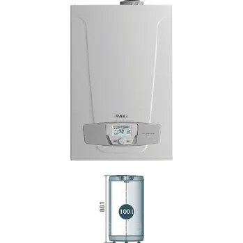 Kotel Sestava BAXI Luna Platinum+ 1.12 + zásobník 100l SES0241 + 3 roky záruka