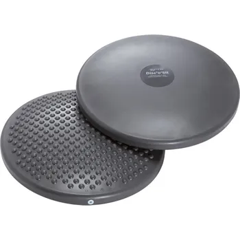 podložka na cvičení Ledraplastic S.p.A. - Gymnic Disc’o’Sit Senior 39 cm balanční podložka Barva: Tmavě šedá