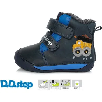 Dětská treková obuv D.D.Step D.D. step chlapecká zimní obuv W070-337A Barva: modrá, Velikost: 22