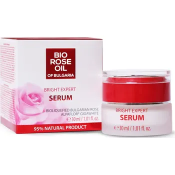 Přípravek na opalování BioFresh Bio Rose Oil Bělící a zesvětlující pleťové sérum s růžovým olejem 30 ml