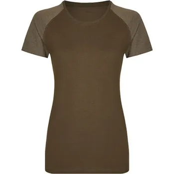 Miners mate Dámské tričko MY120 Olive-Heather Olive M