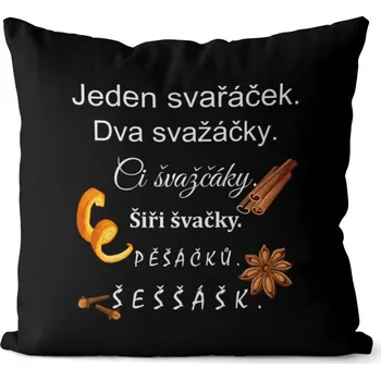 Dekorativní polštářek Polštář Svařáček