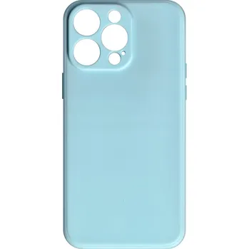 Pouzdro na mobilní telefon CVK Kryt světle modrý na iPhone 15 Pro Max