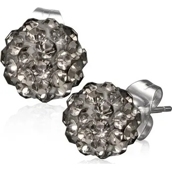 Náušnice Dámské náušnice ocel krystaly GXRY314