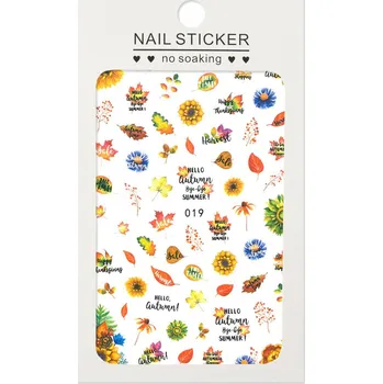 Nailee Samolepky barevné podzimní 019