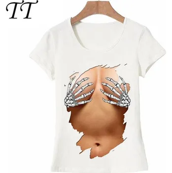 Dámské tričko Vtipné tričko | dámské tričko - styl ženské tělo, S-3XL - Z3654,XL