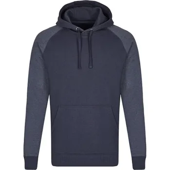 Pánská mikina Miners mate Pánská mikina s kapucí MY610 Navy-Heather Navy M