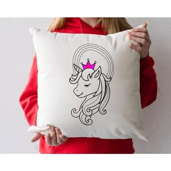 Povlečení CoolKousky polštářomalovánka jednorožec