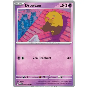 Karetní hra Pokémon TCG Drowzee 096/165