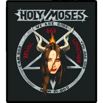 Nášivka nášivka na záda, zádovka Holy Moses - Strength Power Will Passion