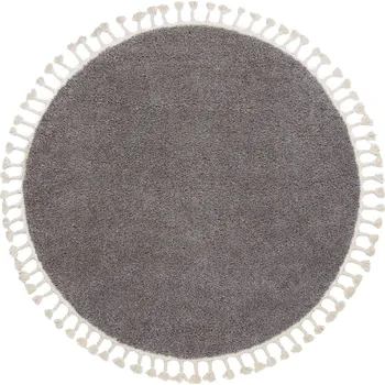 Koberec Kusový koberec Berber 9000 brown kruh, 120x120 (průměr) kruh, hnědá, kancelář, Dywany Łuszczów - 1 rok na vrácení + DOPRAVA ZDARMA k Vám i zpět