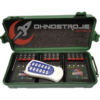 Zábavní pyrotechnika Bezdrátové Odpalovací Zařízení pro 12 odpalů