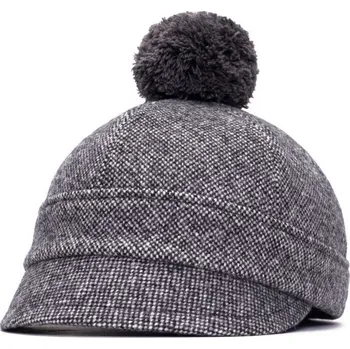 Klobouk Klobouček Asmat šedý melír S