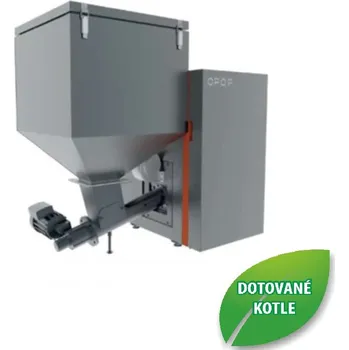 Kotel Automatický kotel na tuhá paliva OPOP H845-A, výkon 10 - 45 Kw, zásobník 573 l 573284 + 3 roky záruka