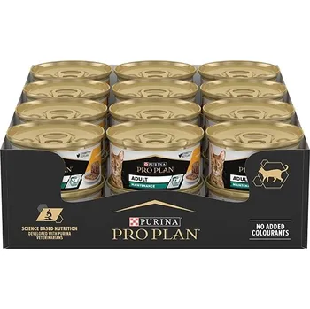 Pro kočku Pro Plan Cat Maintenance kuře v paštice SET 24x 85 g