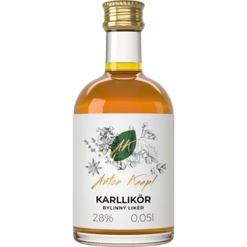 Pálenka Karllikor anton kaapl 28% 0,05 l (holá láhev)