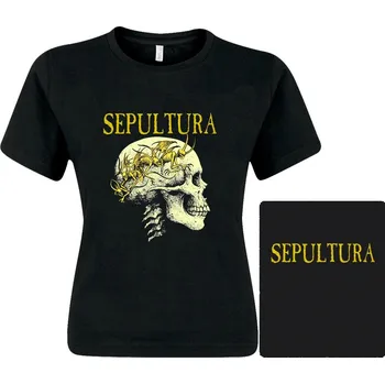 dámské triko Sepultura - Skull Wings