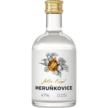 Pálenka Anton Kaapl Meruňkovice 47% 0,05 l (holá láhev)