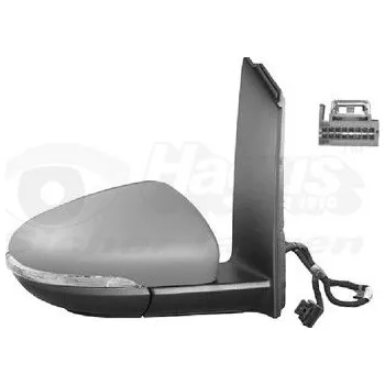 Auto zrcátko Vnější zpětné zrcátko VAN WEZEL 5735818