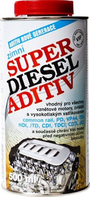 Diesel aditiv VIF Super do nafty zimní 500ml