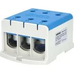 Eleman 1006645 Svorka univerzální UK 240/3 N, 425A, 1pól., AL/CU, krytá, modrá, na panel /2090314