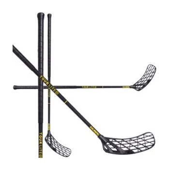 Florbalová hůl Salming Flow Tourlite SMU F27 Black/Yellow Florbalová hůl žlutá / černá, Levá (levá ruka dole), 100cm (=110cm)
