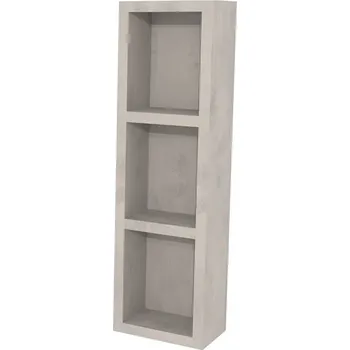 Kotel Mereo Aira, koupelnová skříňka 20 cm, horní, policová, Multidecor, Chromix stříbrný CN796SACST