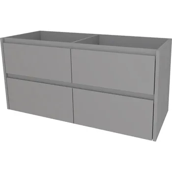 Kotel Mereo Opto, koupelnová skříňka 121 cm, Multidecor, Šedý Supermat CN993SSEDA