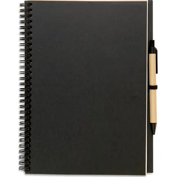 Zápisník Poznámkový blok Bloquero plus, černá