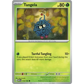 Karetní hra Pokémon TCG Tangela 114/165 - Reverse Holo
