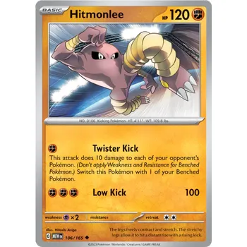 Karetní hra Pokémon TCG Hitmonlee 106/165