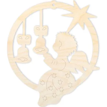 Vánoční ozdoba Anděl se zvonky