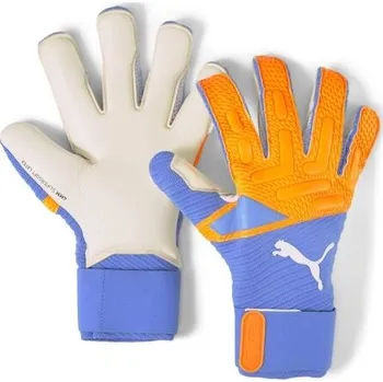 Brankářské rukavice Brankářské rukavice Puma FUTURE PRO SGC modrá/oranžová