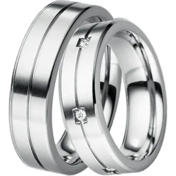 Prsten Snubní prsteny titan zirkon TR-88023