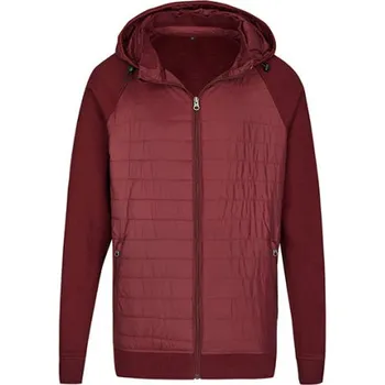 Pánská casual bunda Miners mate Unisex hybridní bunda MY810 Burgundy M