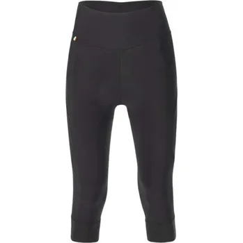 Cyklistické oblečení SANTINI Cyklistické kalhoty 3/4 bez laclu - ALBA LADY - černá XS