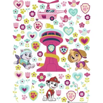 Samolepící dekorace Dětská samolepka na zeď Paw Patrol Vrtulník 50x70 cm