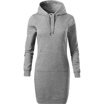 Pánská mikina Šaty 419 SNAP dámské - tm.šed mel - 2XL