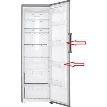 Příslušenství pro lednici Originální 3.,4., přihrádka z vrchu v levé části dveří LG MAN62769401