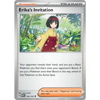 Karetní hra Pokémon TCG Erika's Invitation 160/165