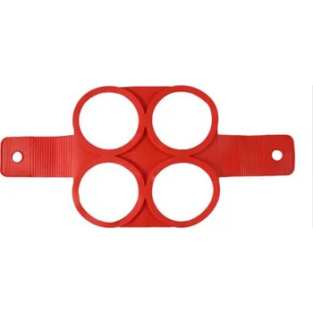 Forma na pečení Silikonová forma na lívance | forma na sázená vejce - čtyřmístná - kolo