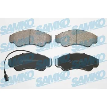 Brzdová destička Sada brzdových destiček, kotoučová brzda SAMKO 5SP967